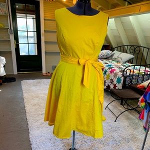 Sunny Yellow Dresss for Twirling